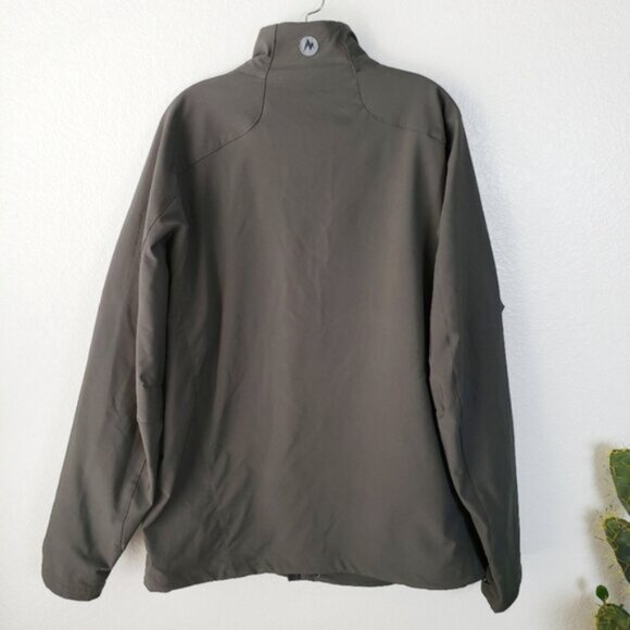 Marmot Gray Men's Full Zip Jacket size XXL - Picture 2 of 14